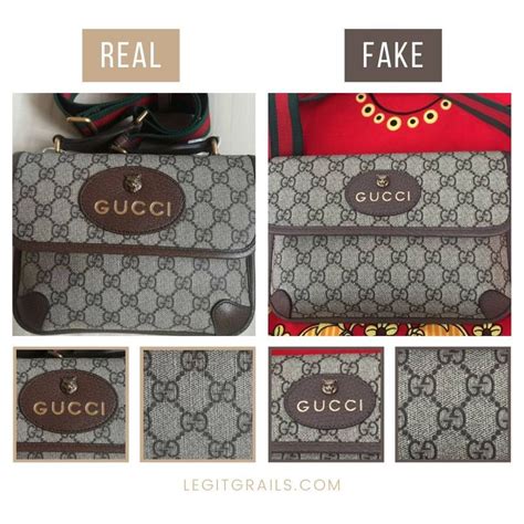 bandolera gucci falsa|How to Spot a Fake Gucci Bag .